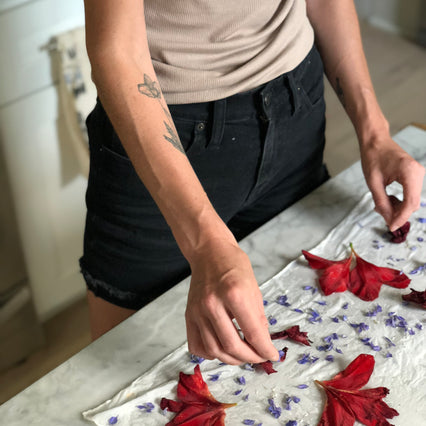 Natural Dyeing with Flowers<br>Maggie Pate Workshop Series<br>April 27 - 28
