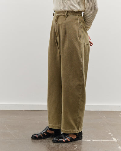 7115 Sand-Washed Curve Legged Trouser, Washed Walnut