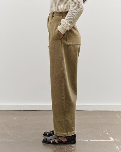 7115 Sand-Washed Curve Legged Trouser, Washed Walnut