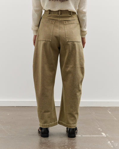 7115 Sand-Washed Curve Legged Trouser, Washed Walnut