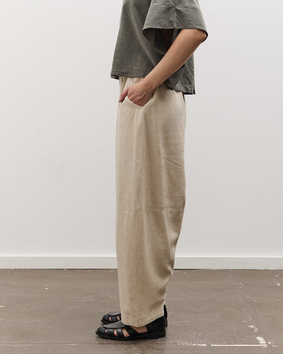 7115 by Szeki Elastic Panel Barrel Trouser, Oatmeal