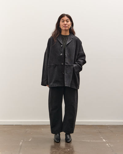 7115 by Szeki Oversized Blazer, Washed Black