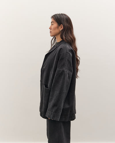 7115 by Szeki Oversized Blazer, Washed Black