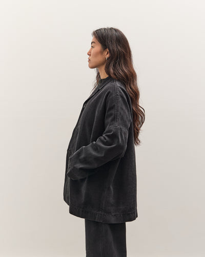 7115 by Szeki Oversized Blazer, Washed Black