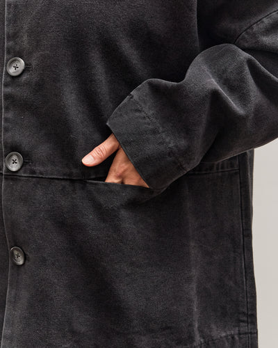 7115 by Szeki Oversized Blazer, Washed Black