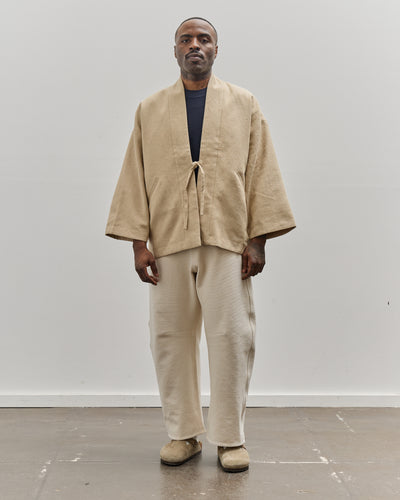 7115 by Szeki Unisex Reversible Quilted Jacket, Oatmeal