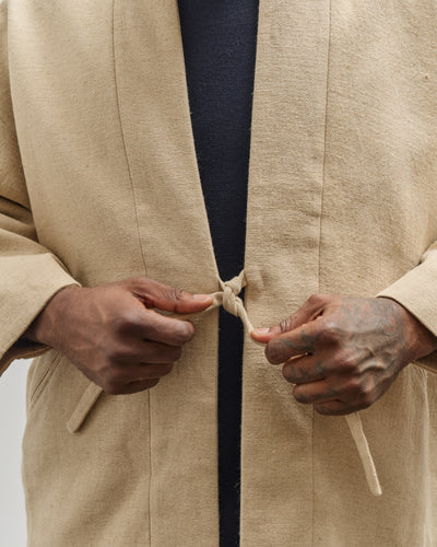 7115 by Szeki Unisex Reversible Quilted Jacket, Oatmeal