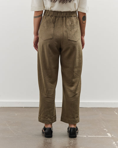 7115 by Szeki Signature Curved Leg Trouser, Olive