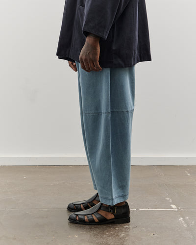 7115 by Szeki Unisex Elastic Panel Barrell Trouser, Faded Blue