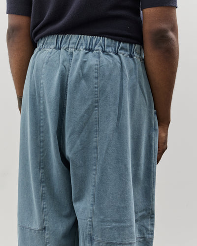 7115 by Szeki Unisex Elastic Panel Barrell Trouser, Faded Blue