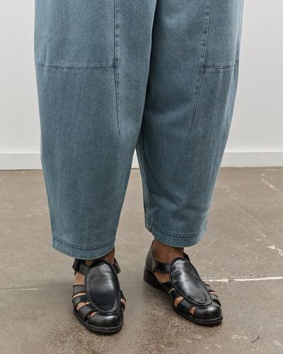 7115 by Szeki Unisex Elastic Panel Barrell Trouser, Faded Blue