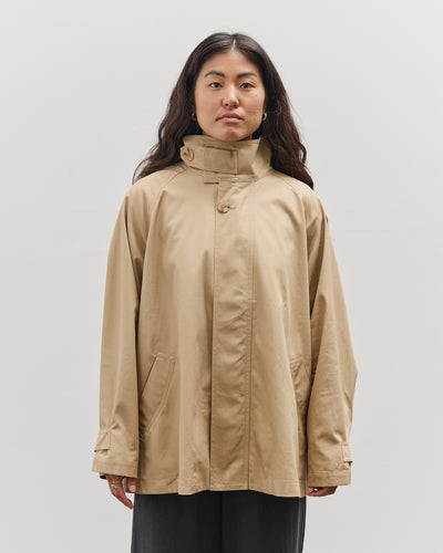 7115 by Szeki Short Spring Trench, Tan Beige