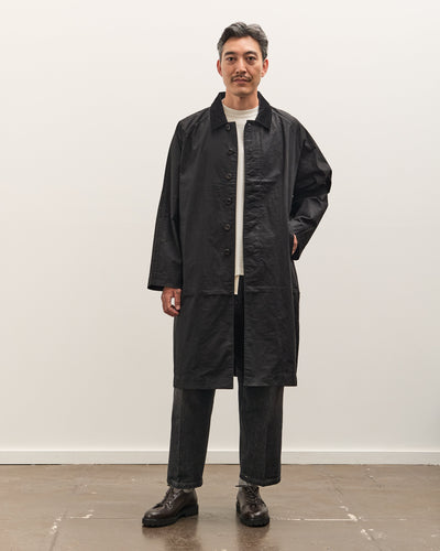 7115 by Szeki Signature Duster Coat Unisex, Black