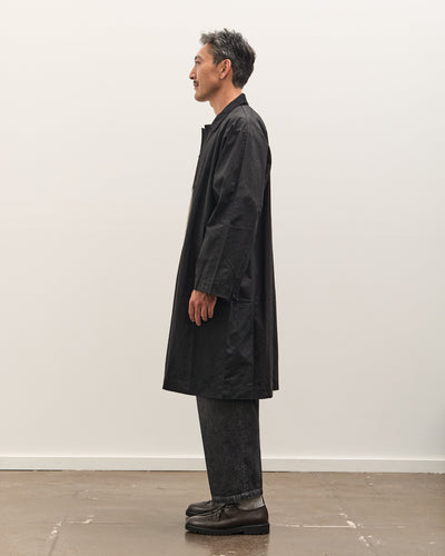 7115 by Szeki Signature Duster Coat Unisex, Black