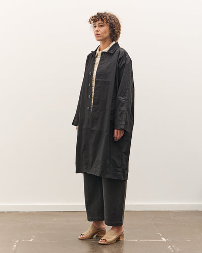 7115 by Szeki Signature Duster Coat, Black