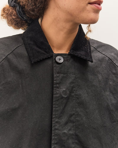 7115 by Szeki Signature Duster Coat, Black