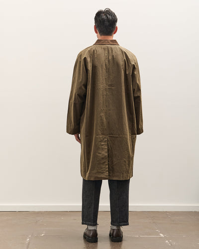 7115 by Szeki Signature Duster Coat Unisex, Olive Brown