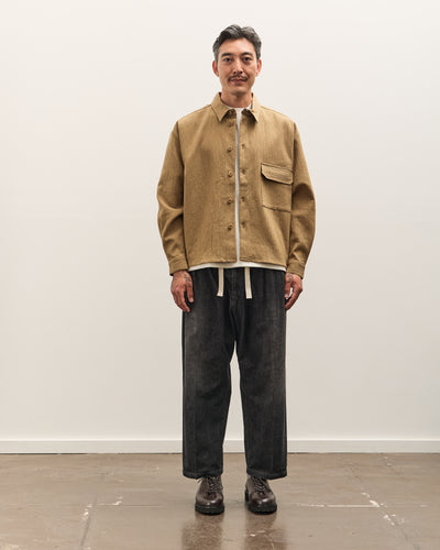 7115 by Szeki Textured Flat Hem Shirt Unisex, Kelp
