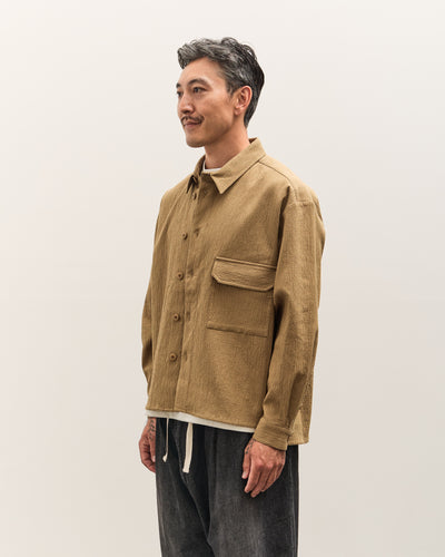 7115 by Szeki Textured Flat Hem Shirt Unisex, Kelp