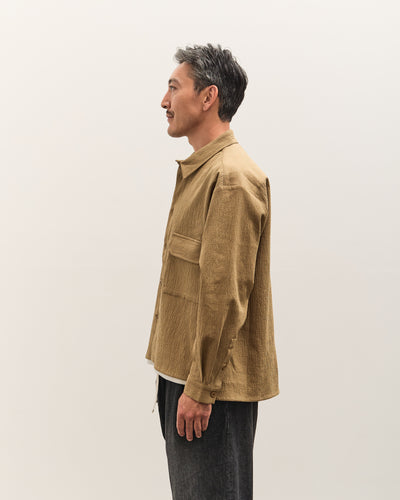 7115 by Szeki Textured Flat Hem Shirt Unisex, Kelp