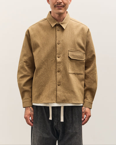 7115 by Szeki Textured Flat Hem Shirt Unisex, Kelp