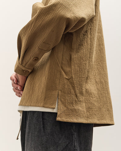 7115 by Szeki Textured Flat Hem Shirt Unisex, Kelp