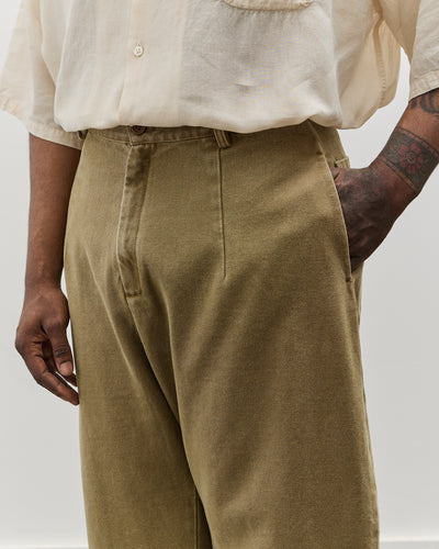 7115 Unisex Sand-Washed Curve Legged Trouser, Washed Walnut