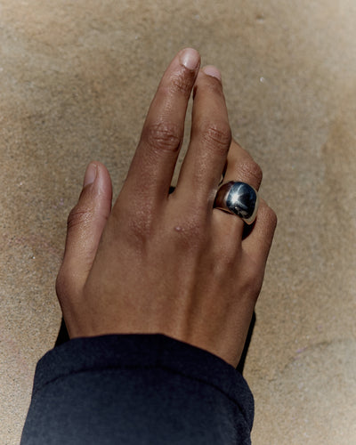 Agmes Myriam Ring, Silver