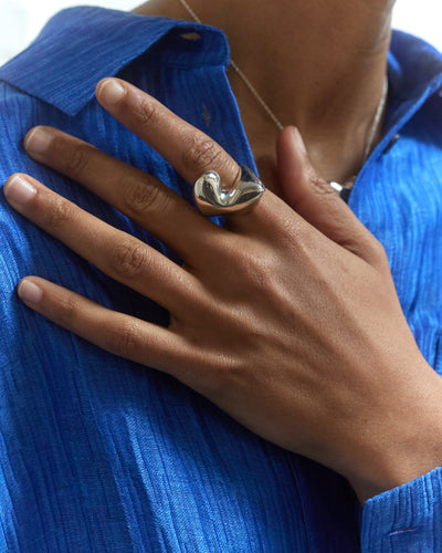 Agmes Turner Ring, Sterling Silver