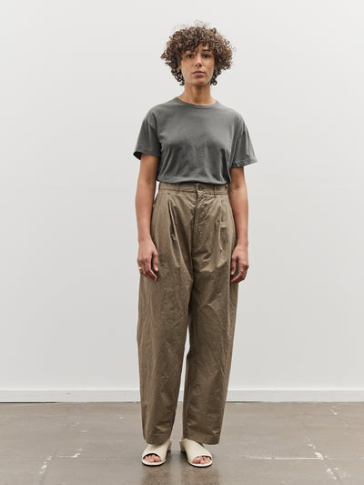 Black Crane Regular Short Sleeve Tee, Slate