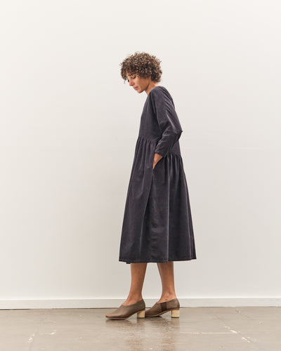 Black Crane Tradi Dress, Dark Navy