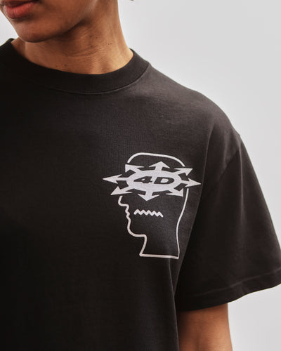 Brain Dead Neuro Free Association T-Shirt, Black