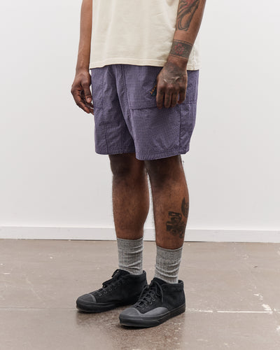 Brain Dead Unisex Gridded Ripstop Utility Short, Blueberry