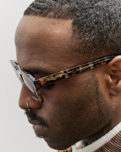 Brain Dead Staunton Post Modern Primitive Eye Protection, Brown Tortoise