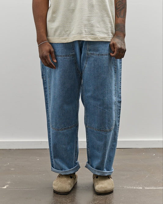 Brain Dead Unisex Type 02: 14.1oz Selvedge Denim, Washed Indigo