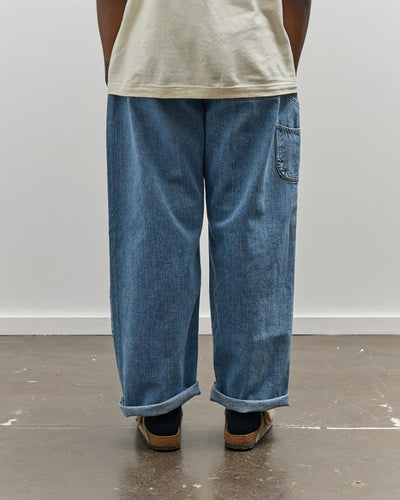Brain Dead Unisex Type 02: 14.1oz Selvedge Denim, Washed Indigo