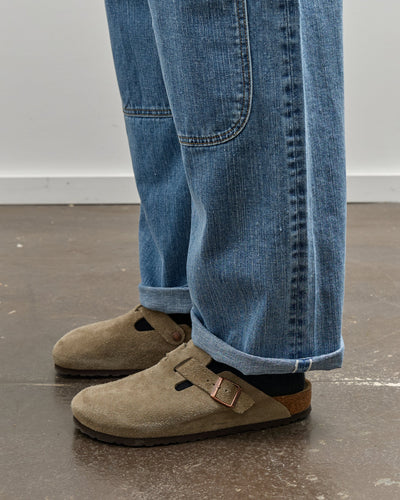 Brain Dead Unisex Type 02: 14.1oz Selvedge Denim, Washed Indigo