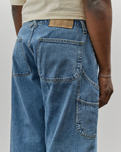 Brain Dead Unisex Type 02: 14.1oz Selvedge Denim, Washed Indigo