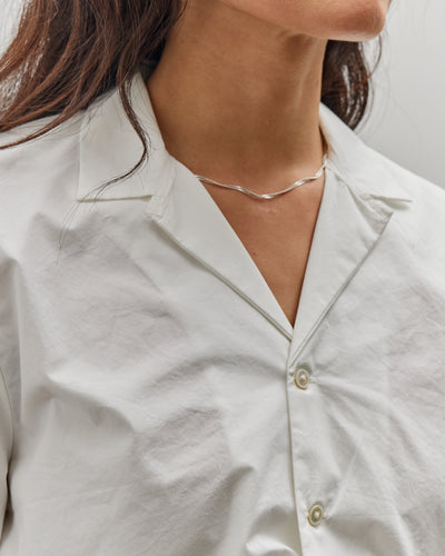 Camiel Fortgens Tailored School Shirt, Off White