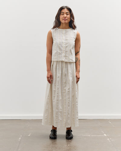 Camiel Fortgens Topless Dress, Off White Stripe