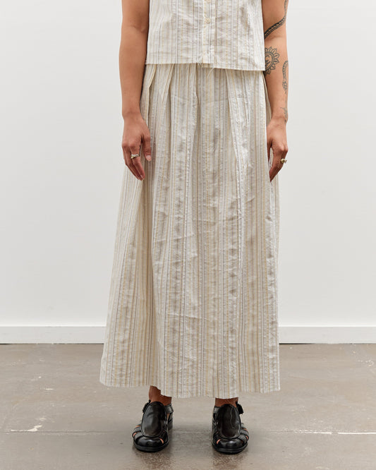Camiel Fortgens Topless Dress, Off White Stripe