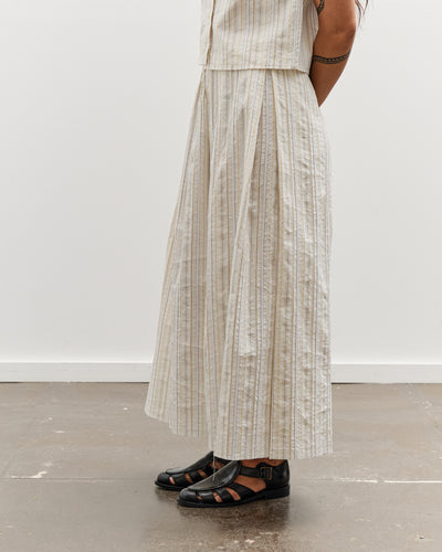 Camiel Fortgens Topless Dress, Off White Stripe