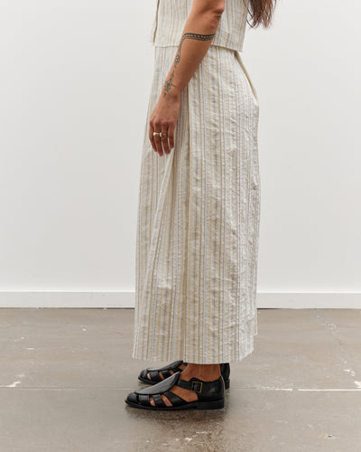 Camiel Fortgens Topless Dress, Off White Stripe