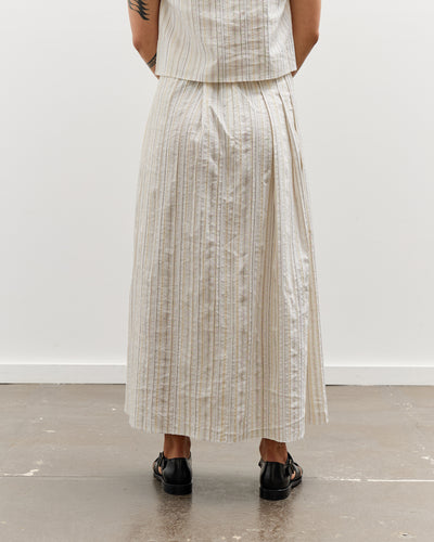 Camiel Fortgens Topless Dress, Off White Stripe
