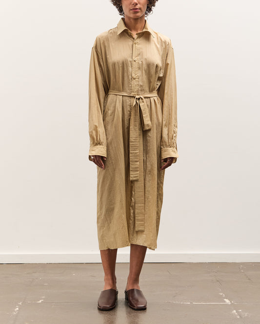 Colbo Office Dress, Washed Gold Nylon