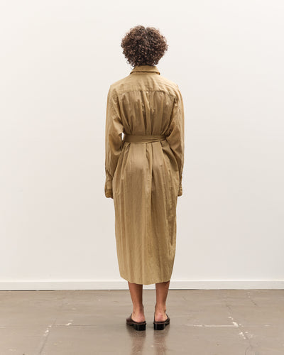 Colbo Office Dress, Washed Gold Nylon