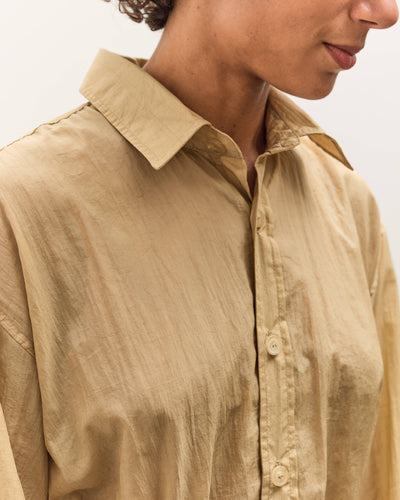 Colbo Office Dress, Washed Gold Nylon