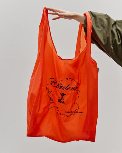 Cordera Embroidered Bag, Galicia, Orange
