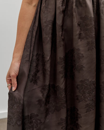 Cordera Handmade Crochet Dress, Dark Brown