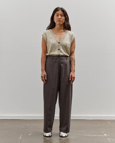 Cordera Wide Leg Pants, Deep Taupe